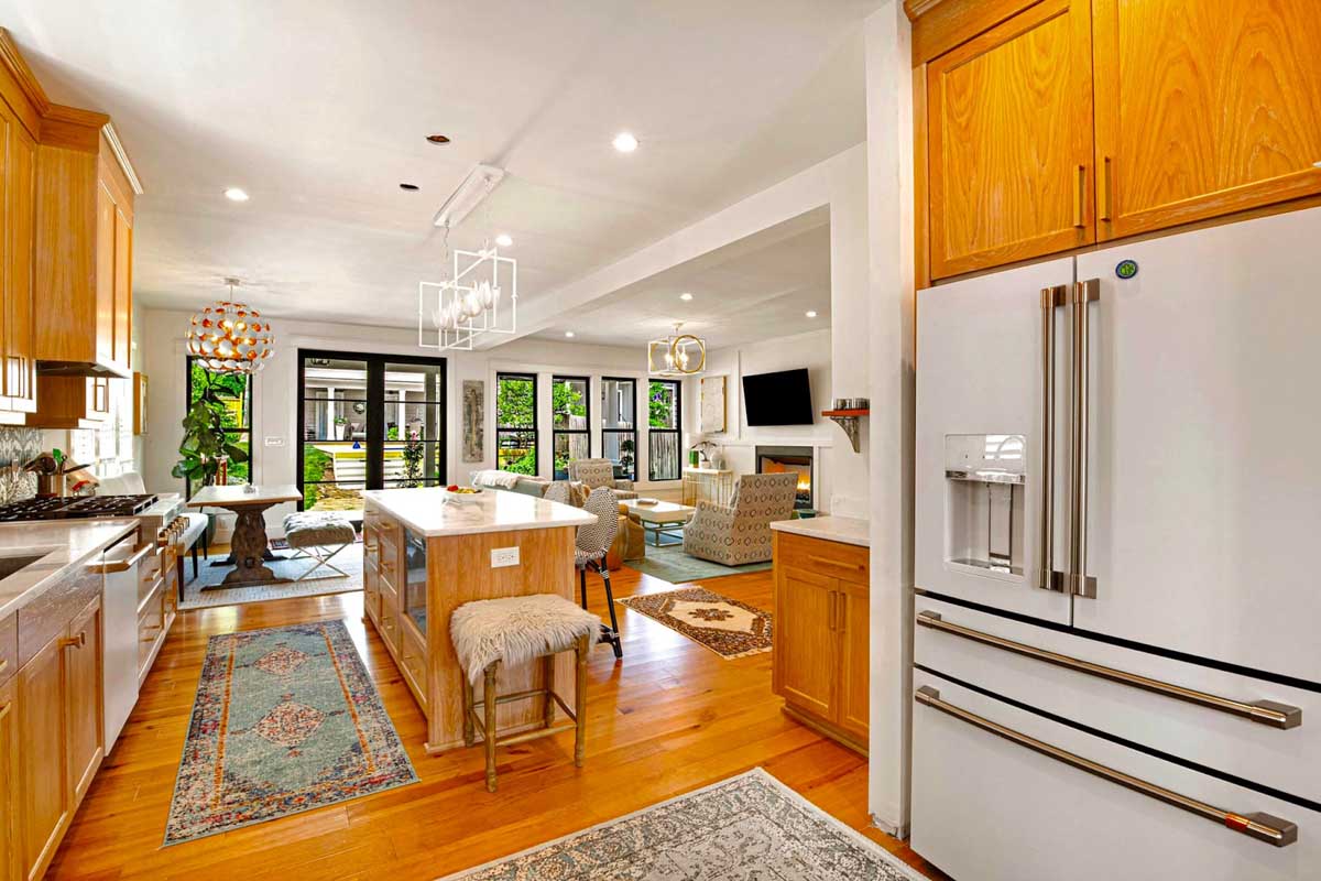 Richmond, Virginia kitchen renovation by BK Martin in the Libby & Grove area.